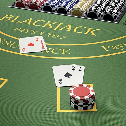 Blackjack 21 or 11 split