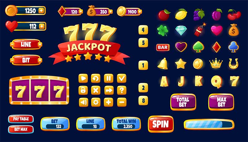 Casino slot machine mobile app