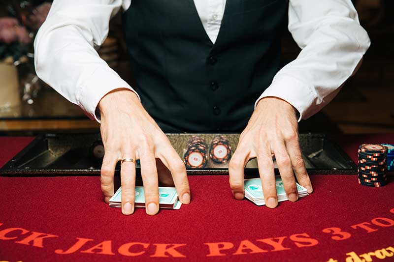 Double Down on 11 in blackjack