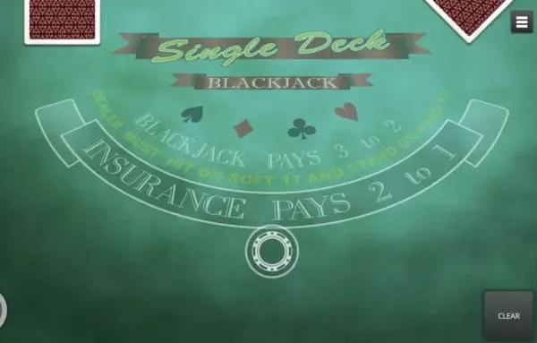 Lucky creek casino table game single deck blackjack review by vegasfreedom