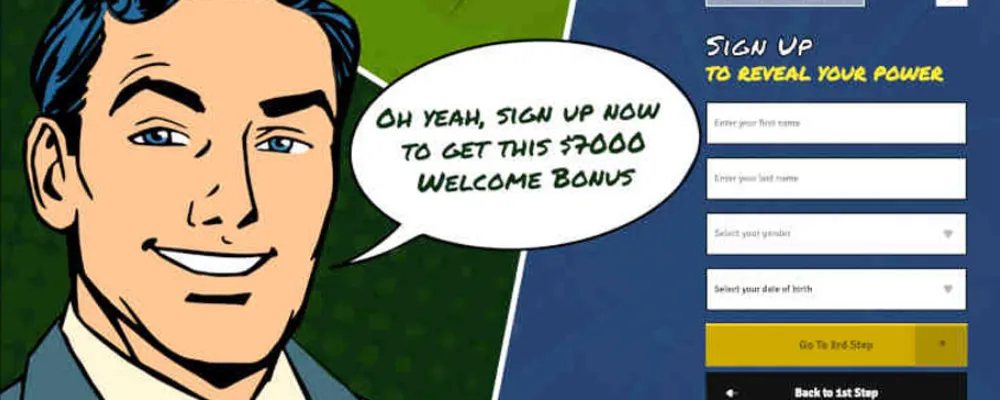 Vegasfreedom comicplay sign up process step 1