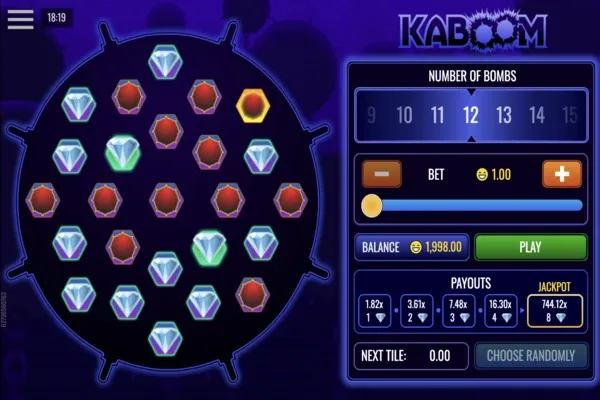Slots.lv casino specialty games kaboom for vegasfreedom review